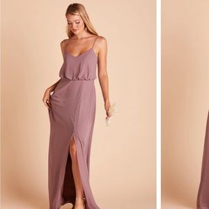 Birdy Grey Gwennie Dress in dark mauve- XS NWT